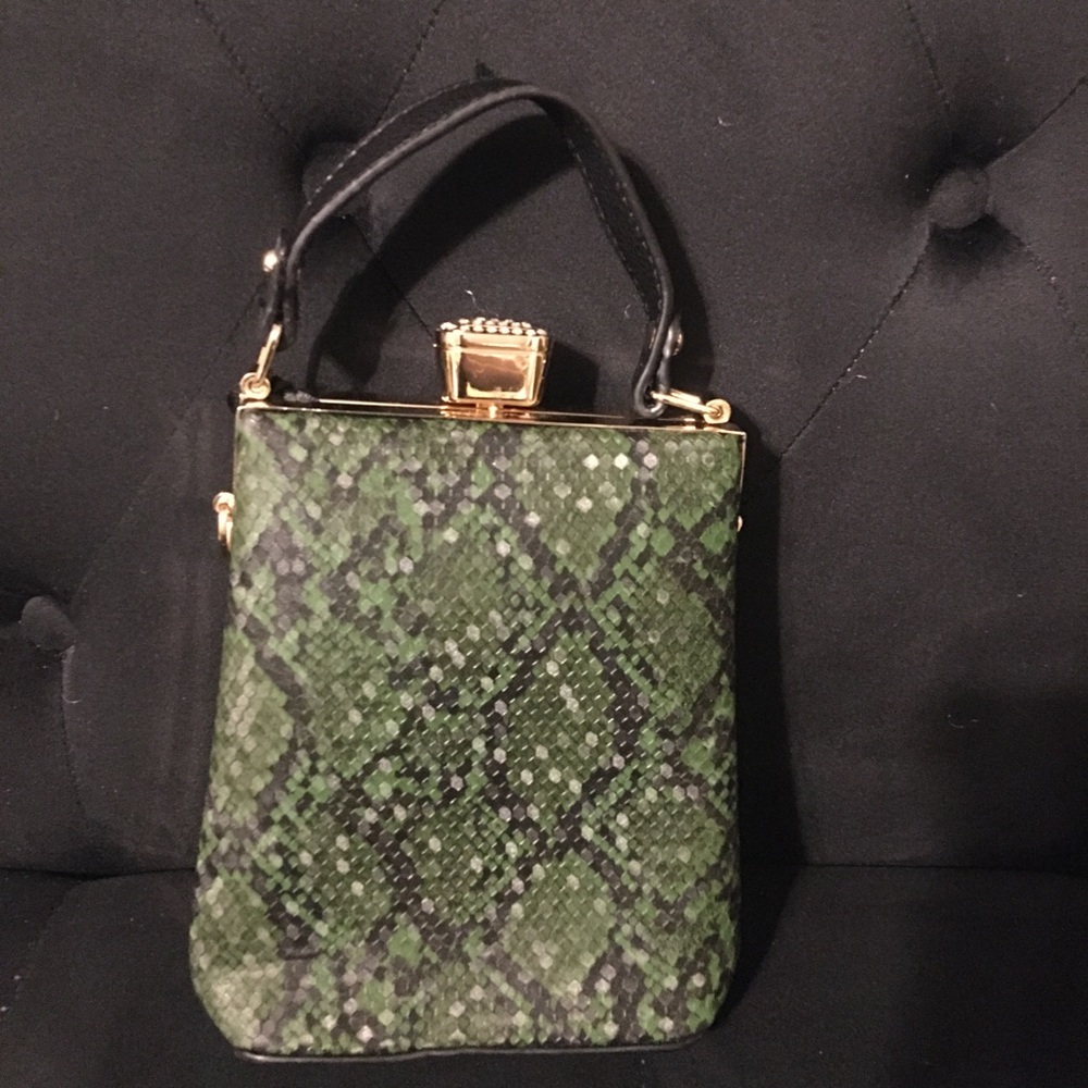 Green & Black Tote Bag